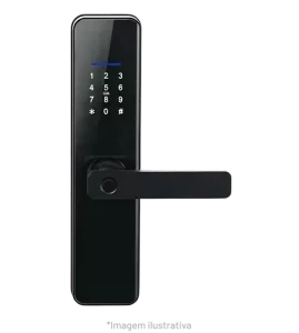 Fechadura inteligente Olli com teclado numérico e acesso sem chave