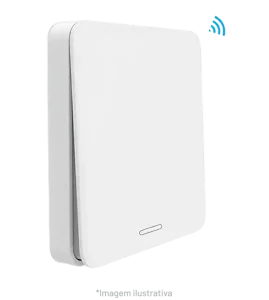 Interruptor cinético Olli RF 433 MHz — sem fio e sem bateria