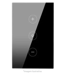 Interruptor touch dimmer Olli para ajustar intensidade da luz
