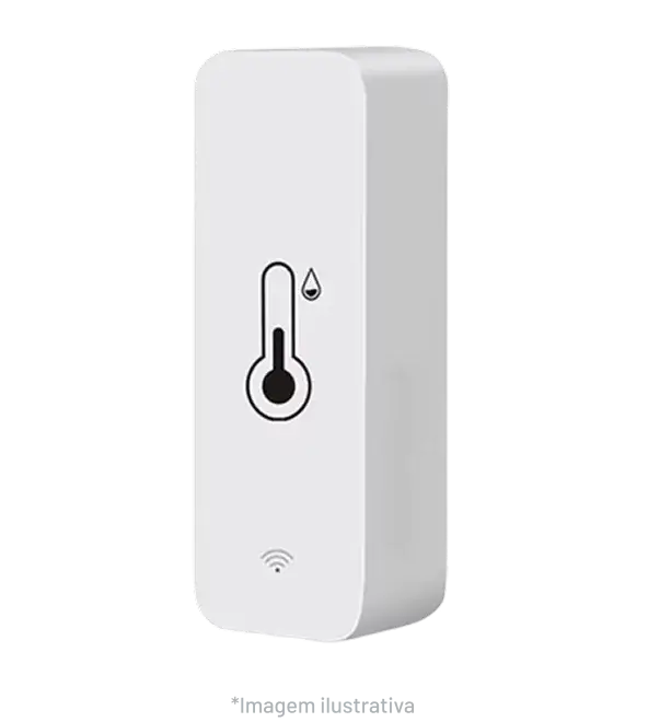 Sensor Wi-Fi Olli de temperatura e umidade para monitoramento ambiental