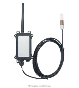Sensor de temperatura LoRaWAN Olli com sonda externa para medições precisas
